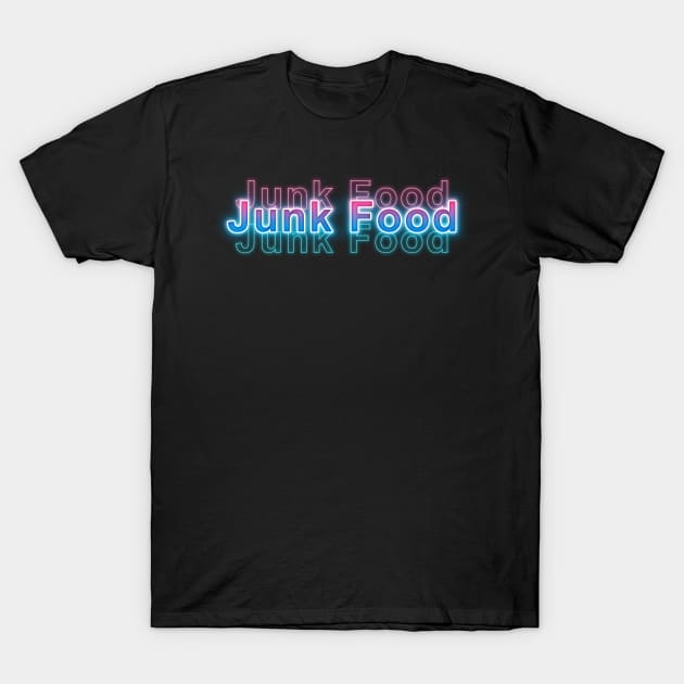 Junk Food T-Shirt by Sanzida Design